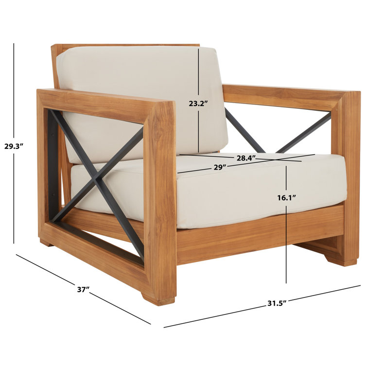 Size of lounge online chair